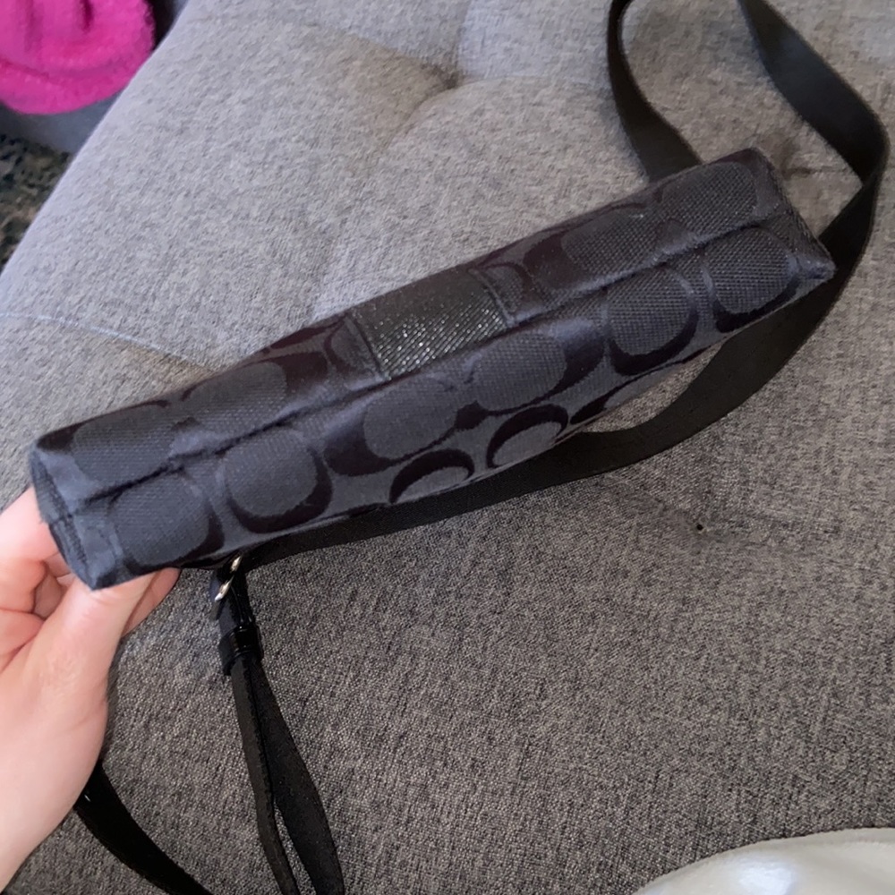 Black Coach Crossbody Purse - Picture 7 of 11